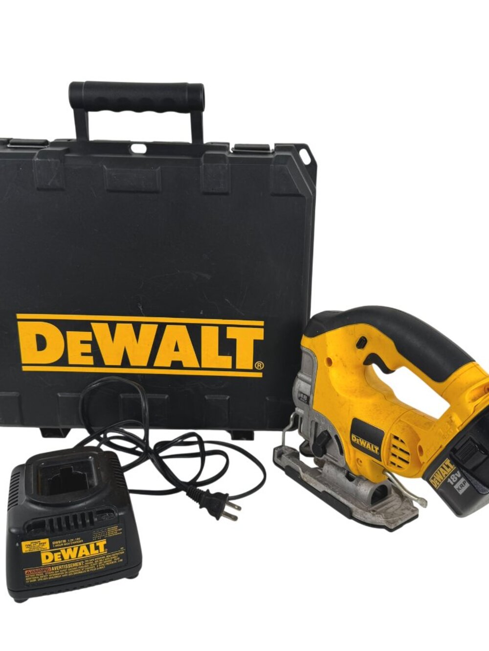Dewalt DC330 18V Cordless Var Speed Jigsaw With Charger Battery MC-184
